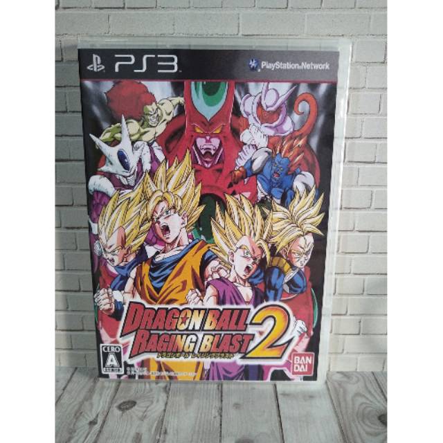 BD CD KASET ORIGINAL PS3 DRAGON BALL RAGING BLAST 2 BAHASA JEPANG