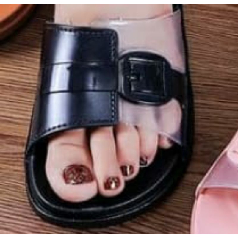 Home-WIDIA Sandal Jelly Wanita Satu Ban Mika ST2202