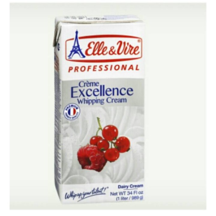 

c011cc Whipping Cream Elle Vire Xa201As