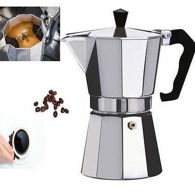 *#*#*#*#] moka pot 6cups 300ml coffee maker alumunium