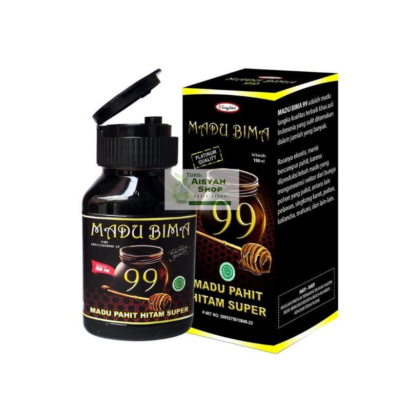 MADU BIMA 99 - MADU HITAM SUPER ORIGINAL 150ML MENGATASI GANGGUAN EREKSI BAGI LAKI-LAKI