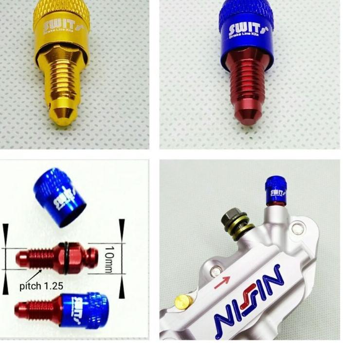 BAUT Nepel angin Kaliper Nepel Angin Master rem nissin brembo universal