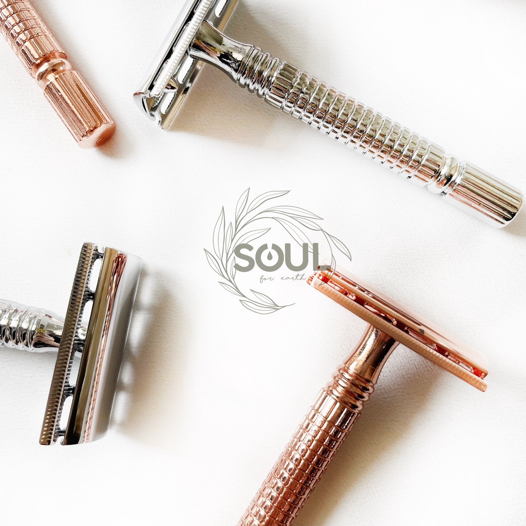 Alat pisau cukur jenggot kumis ramah lingkungan klasik / Eco Friendly Razor