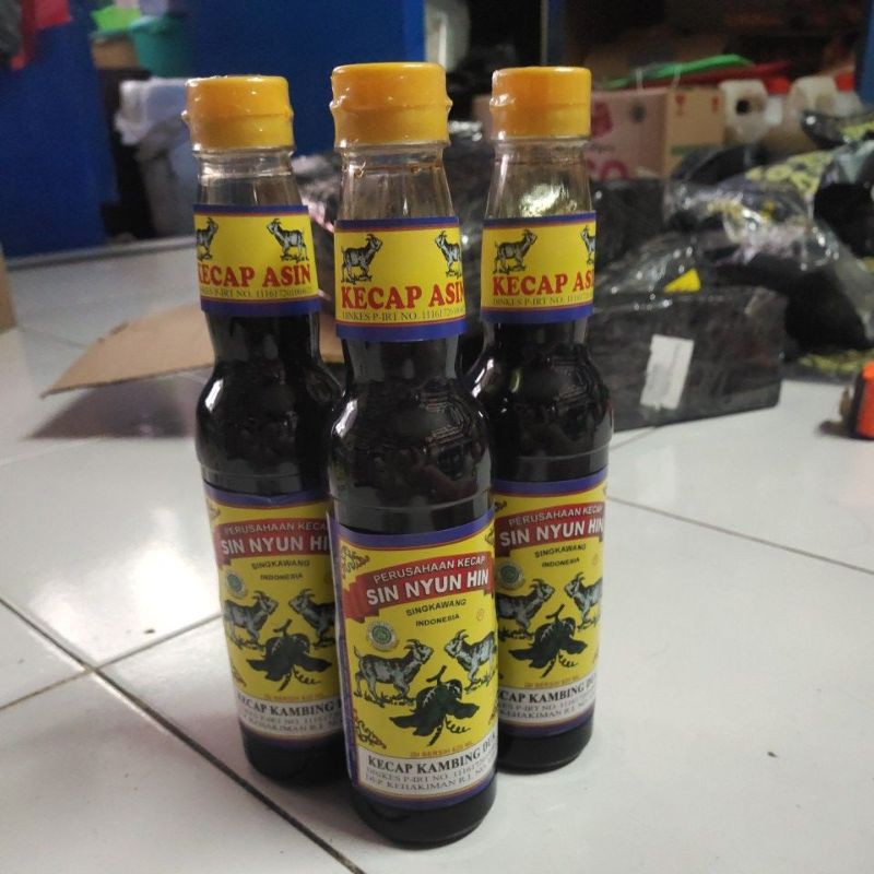 Kecap Kambing/Kecap Kambing Dua/kecap Asin Kambing 620ml