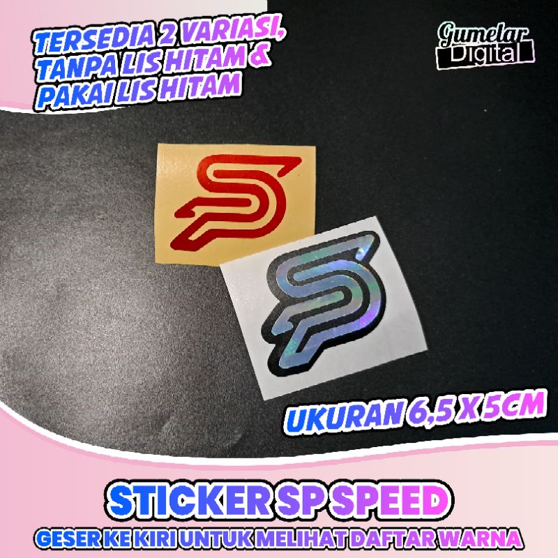 STICKER VISOR MOTOR SP SPEED PEOPLE CUTTING