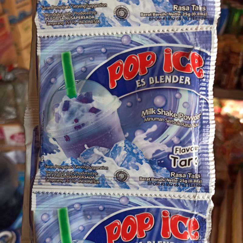 

Minuman Serbuk Pop Ice Blender Rasa Taro 25g