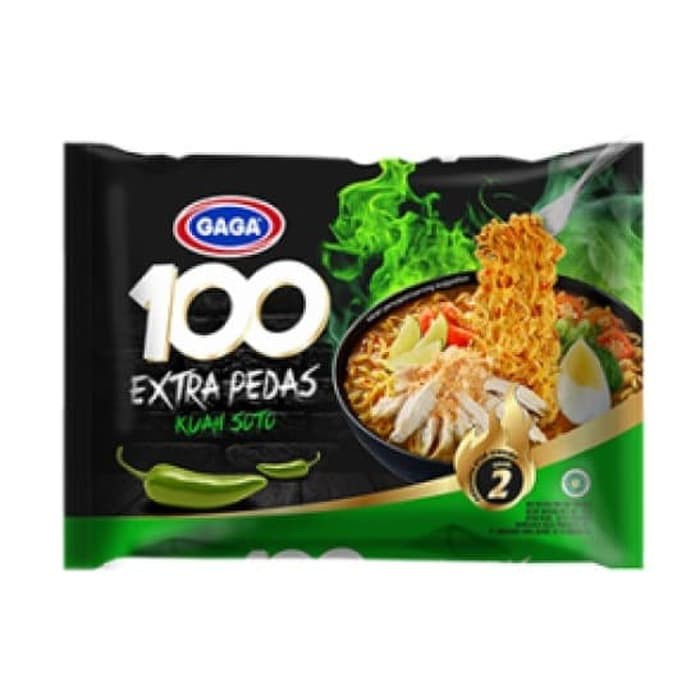 GAGA 100 Extra Pedas Kuah Soto 85gr