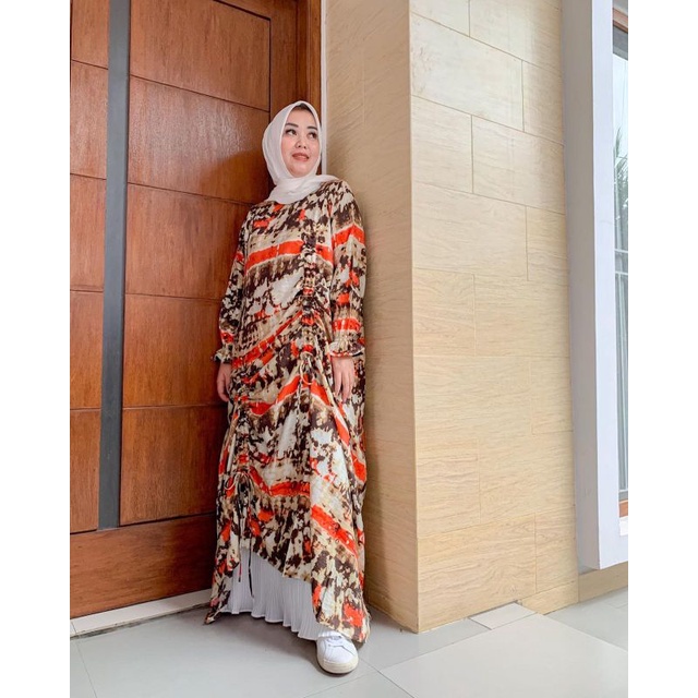 Abaya Lashira Tiedye by Dfr Cloth
