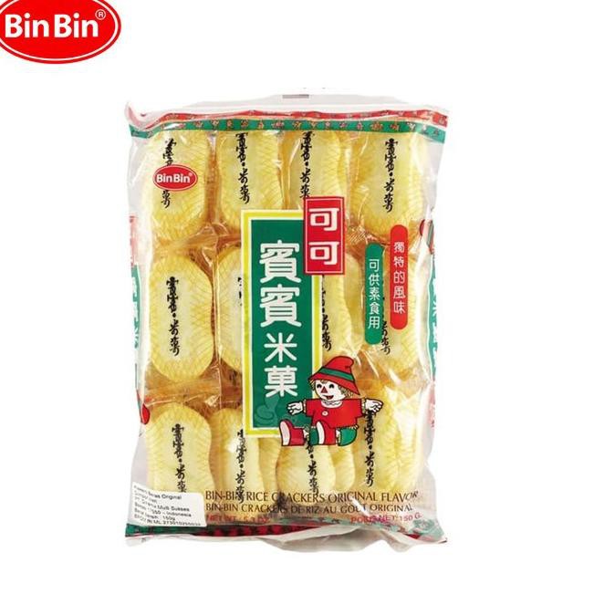 

Laris WL7UE Bin Bin Rice Crackers Original Flavor 150gr P92 Terkini