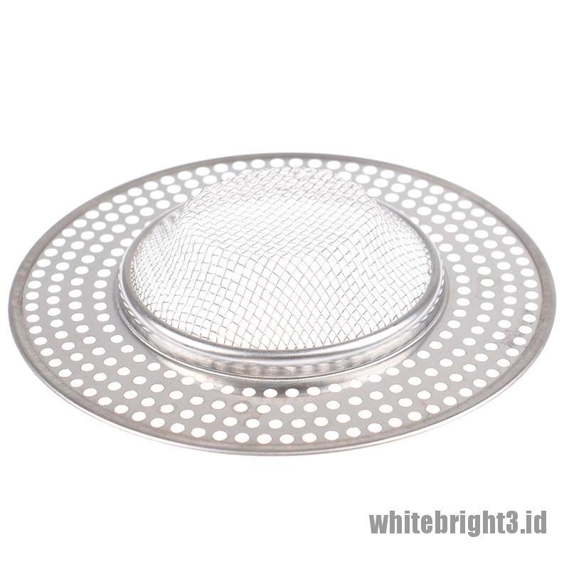 ❤White3 Warna Putih❤ Filter Kawat Penangkap Rambut Untuk Saluran Pembuangan Bathtub Shower Wastafel