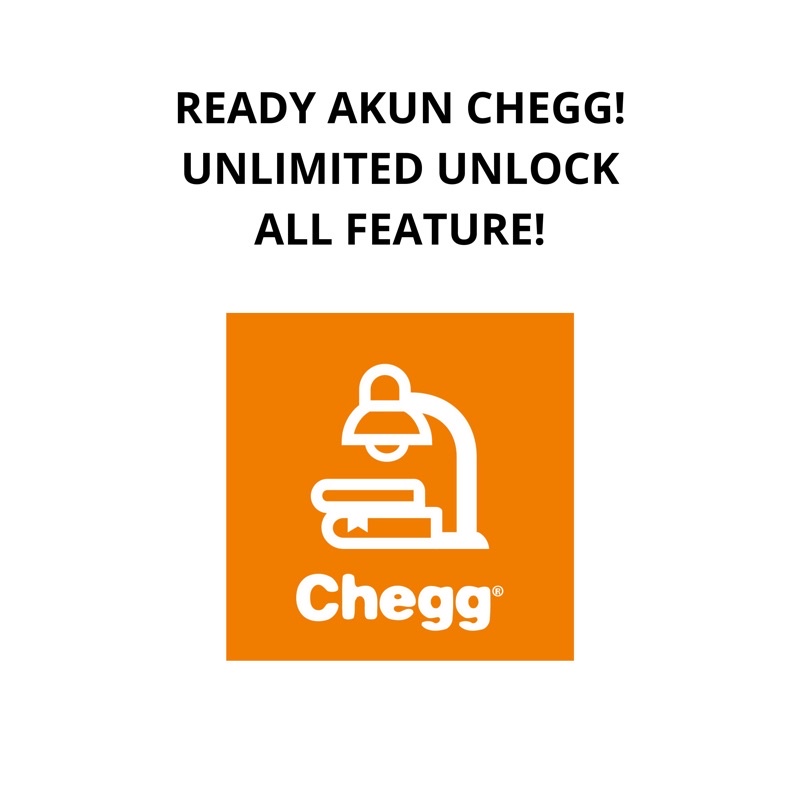 CHEGG AKUN PREMIUM PRIVATE 1 MINGGU