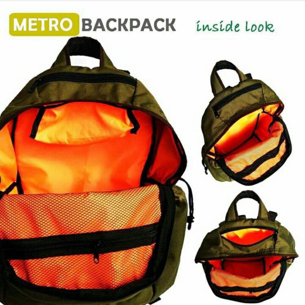 BabyGo Inc Metro Backpack - Green Army