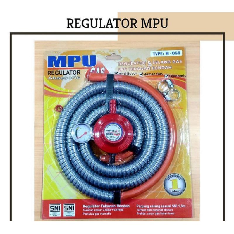(COD) SELANG REGULATOR LPG MPU / REGULATOR MPU