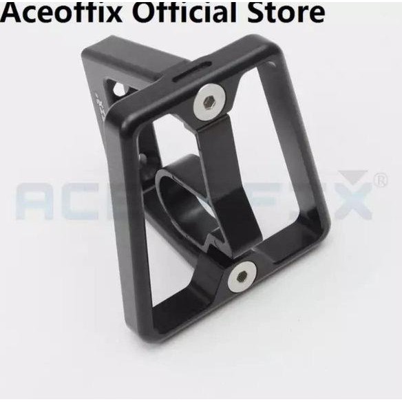 Aceoffix Brompton Front Carrier Alloy - Brompton Front Block Carrier Black