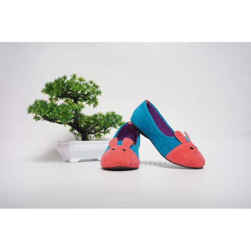 FLAT SHOES SEPATU BALET  ANAK CEWEK TERBARU UK 27-30