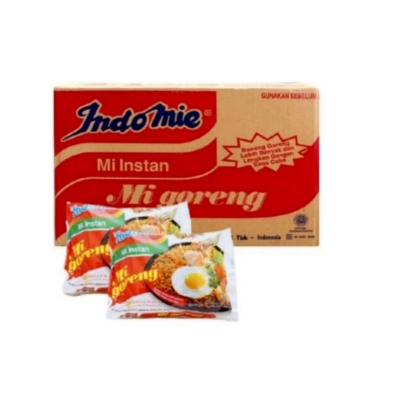 INDOMIE GORENG INSTAN 1 DUS