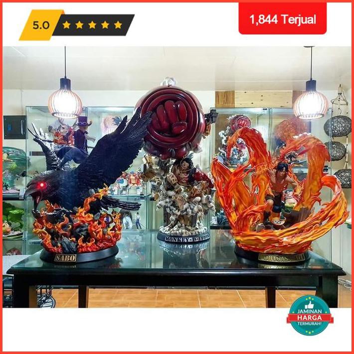 Action Figure Dp Po Resin Statue Lbs Lb Studio One Piece 1/4 Sabo ( Not Tsume Art ) Free Ongkir