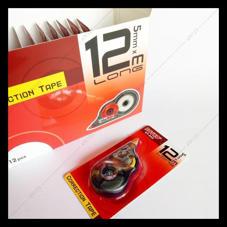 

Correction Tape Joyko Ct-522 (5 Mm X 12 M) Terlaris
