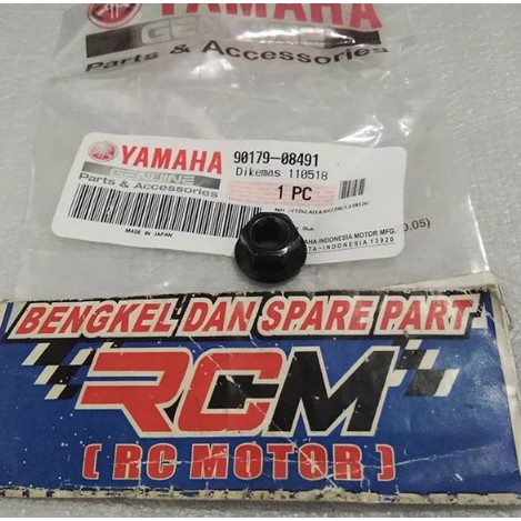 90179-08491 MUR NUT LEHER KNALPOT RX KING RXKING ALFA RXZ ORI ORIGINAL YAMAHA YGP ASLI