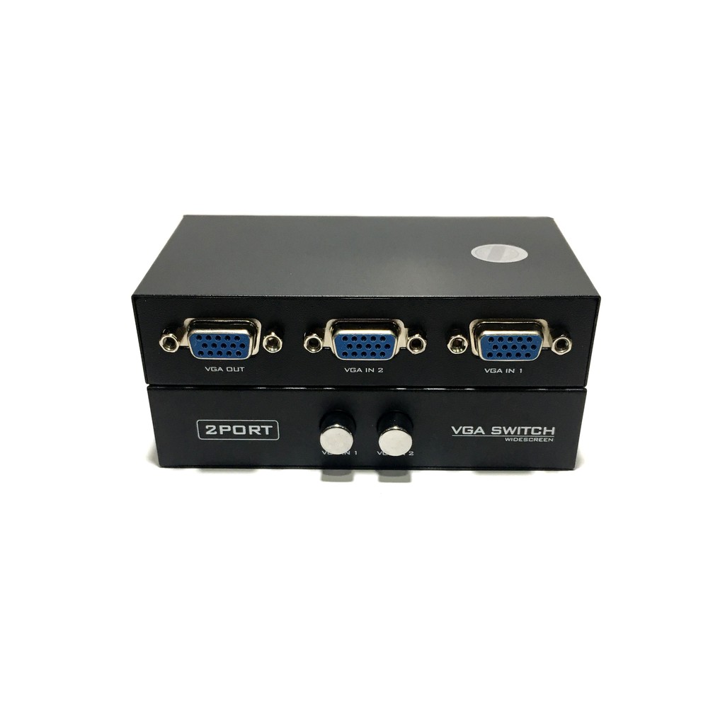 VGA Switch &amp; Splitter 2 Port - Splitter Switch VGA 2 port