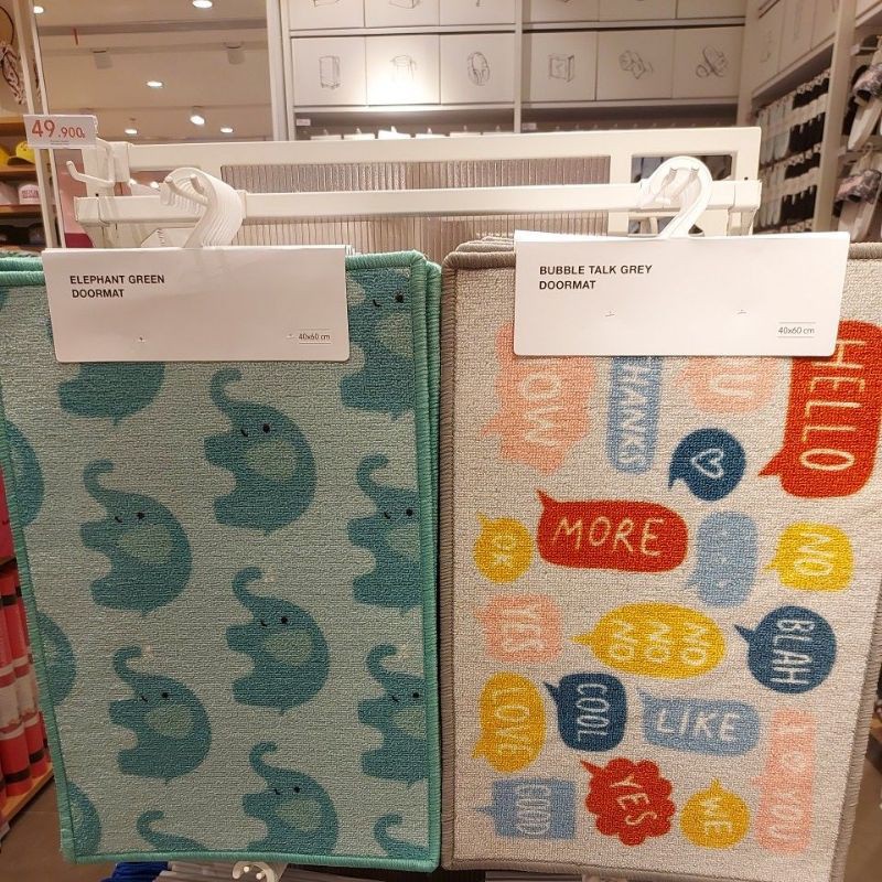 MINISO DOORMAT/KESET MOTIF