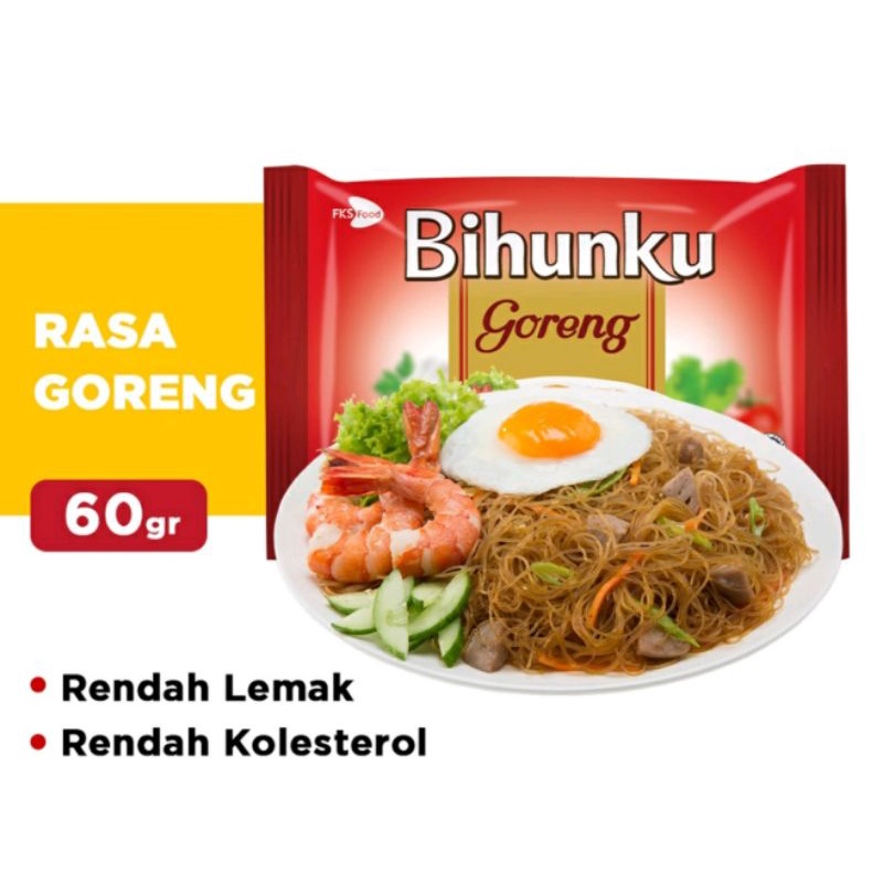 Bihunku Goreng dan Kuah