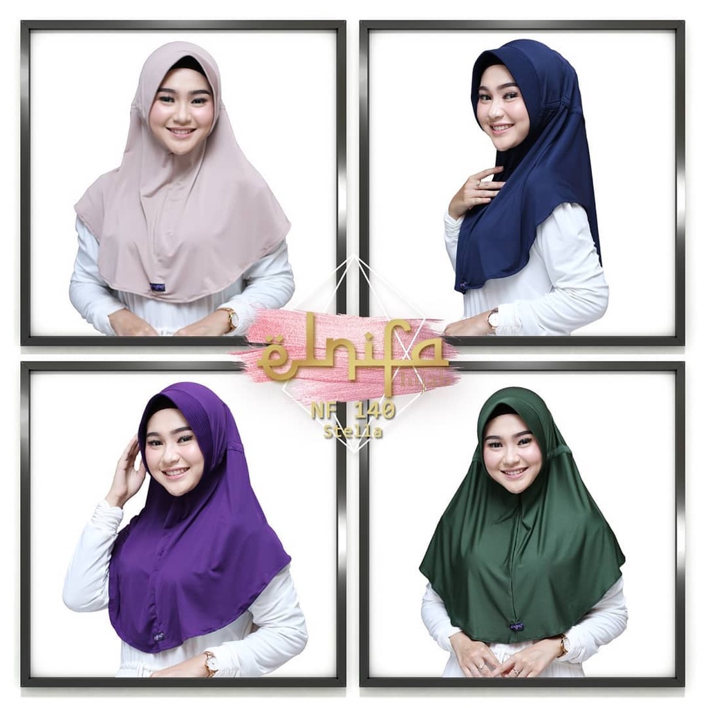 JILBAB ELNIFA SERUT POLOS Part 1