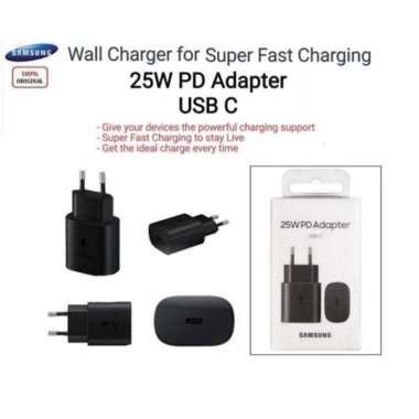 Kepala Charger Adapter Adaptor 25W 45W Samsung USB - TYPE C