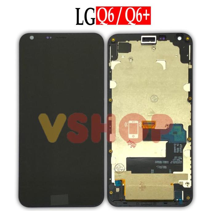 LCD TOUCHSCREEN LG Q6 FULLSET PLUS FRAME