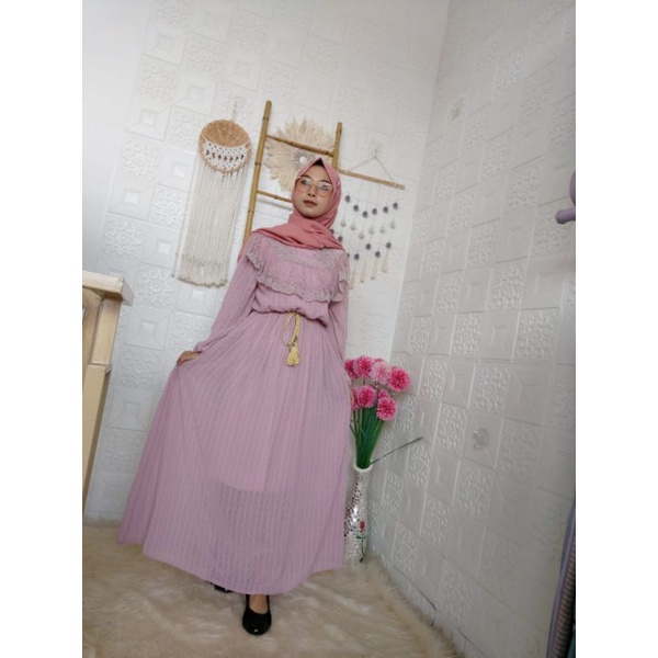 GAMIS IMPORT//GAMIS MEWAH SIMPLE//DRESS KOREA KECE