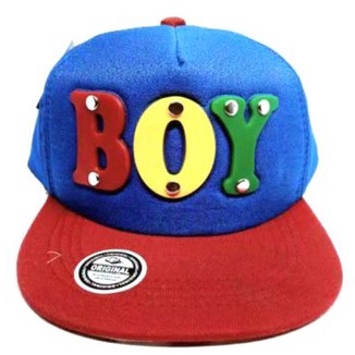 Topi Anak Laki-Laki MARVEL COMIC Superhero Sablon Sublim Fullprint-SNAPBACK BOY BIRU