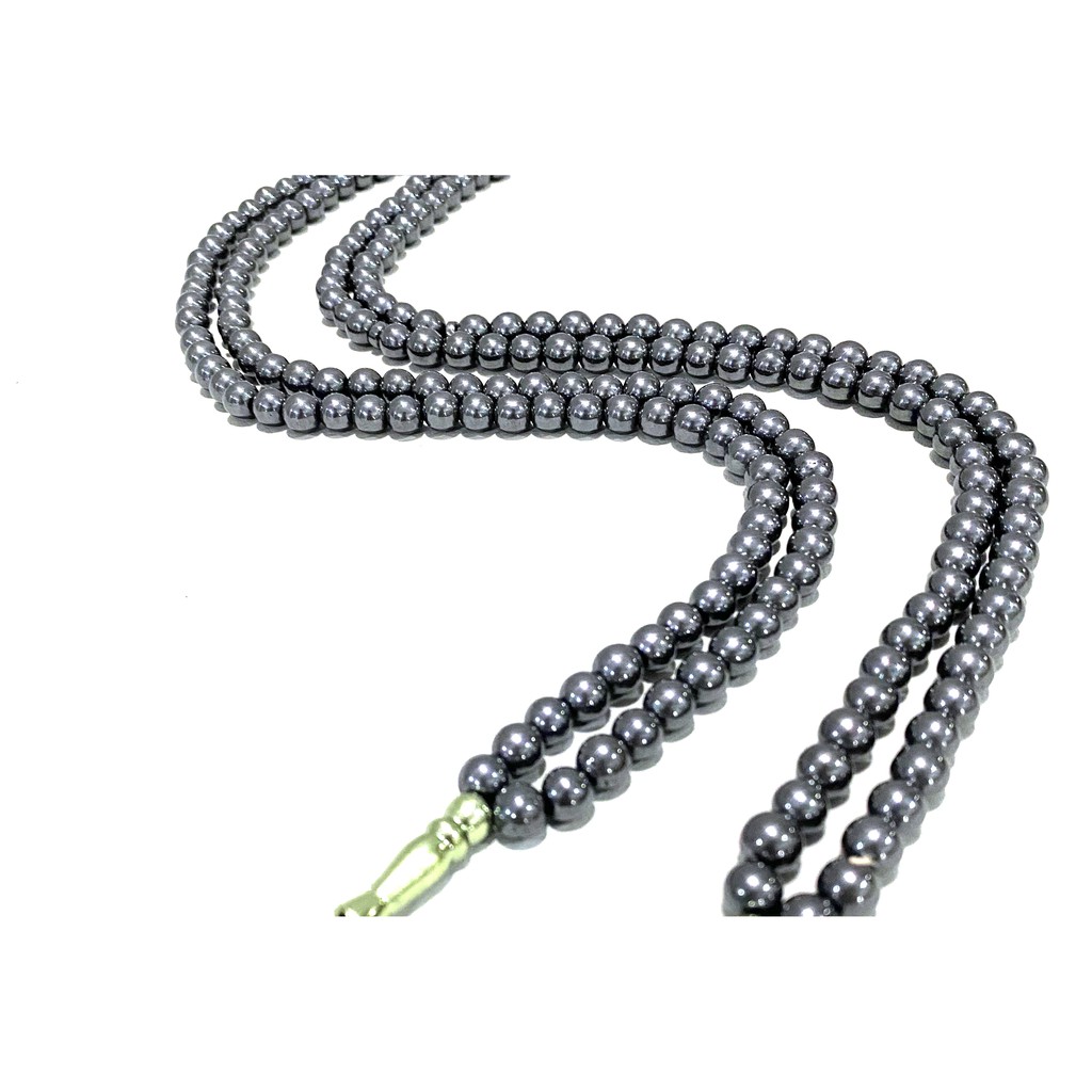 Tasbih 99 Butir Brustin 8mm Hitam