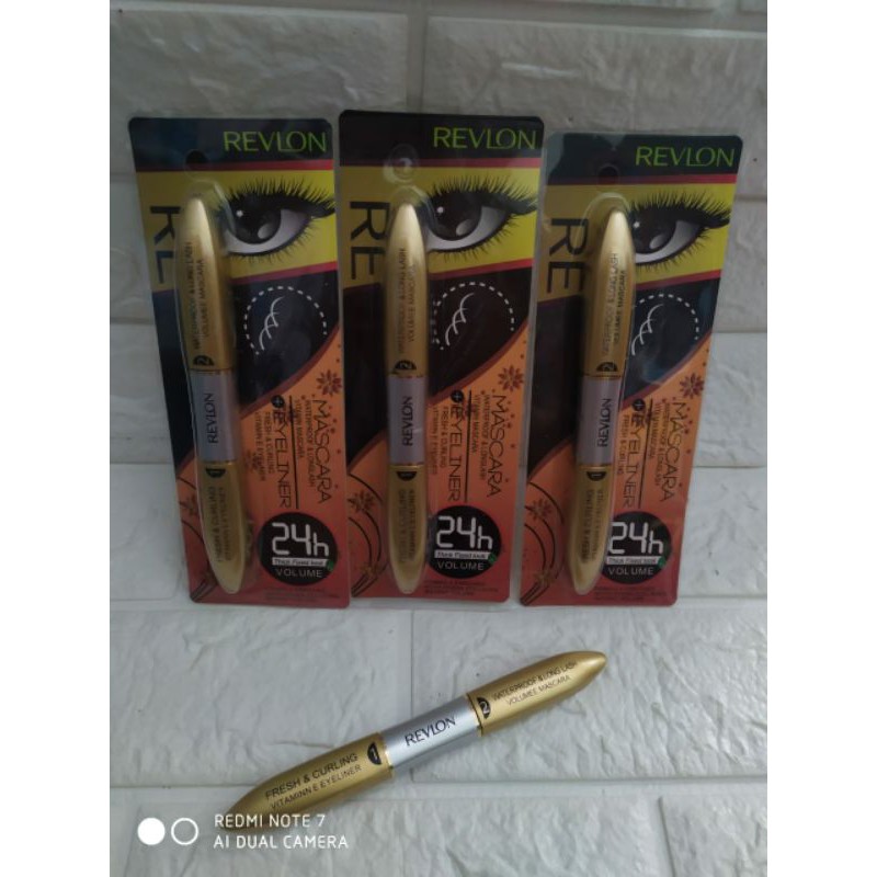 eyeliner dan maskara revlon