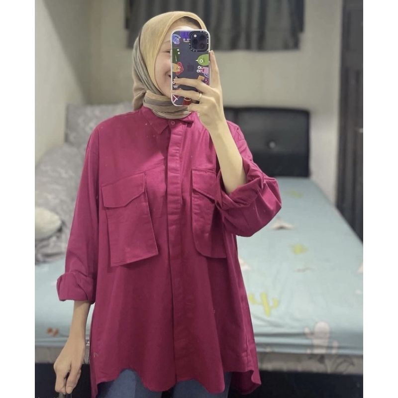 OVERSIZE BLOUSE