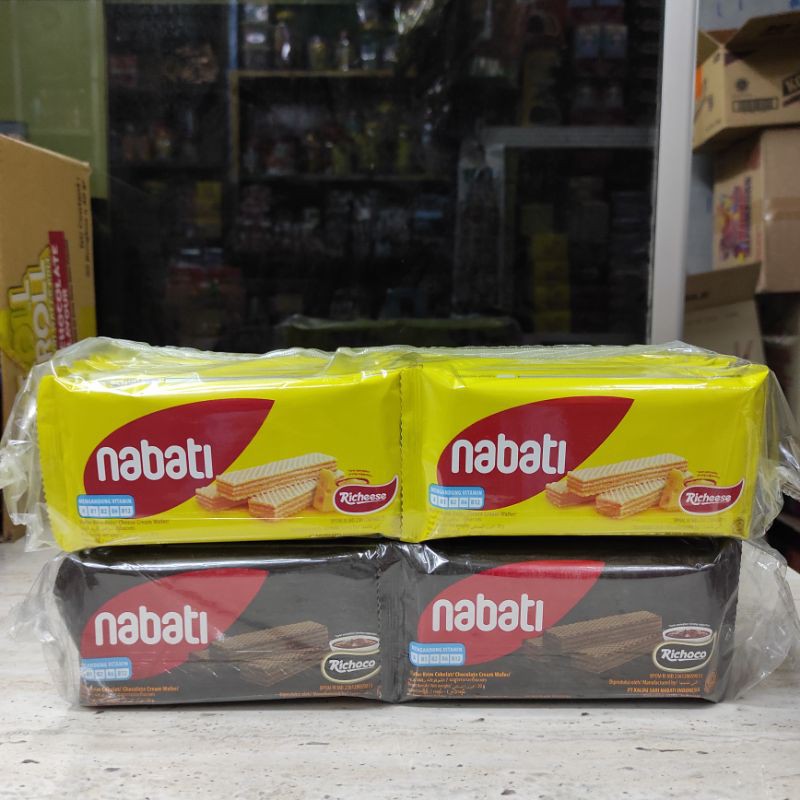 

Nabati Wafer 17 gram (1 pack isi 20 pcs)