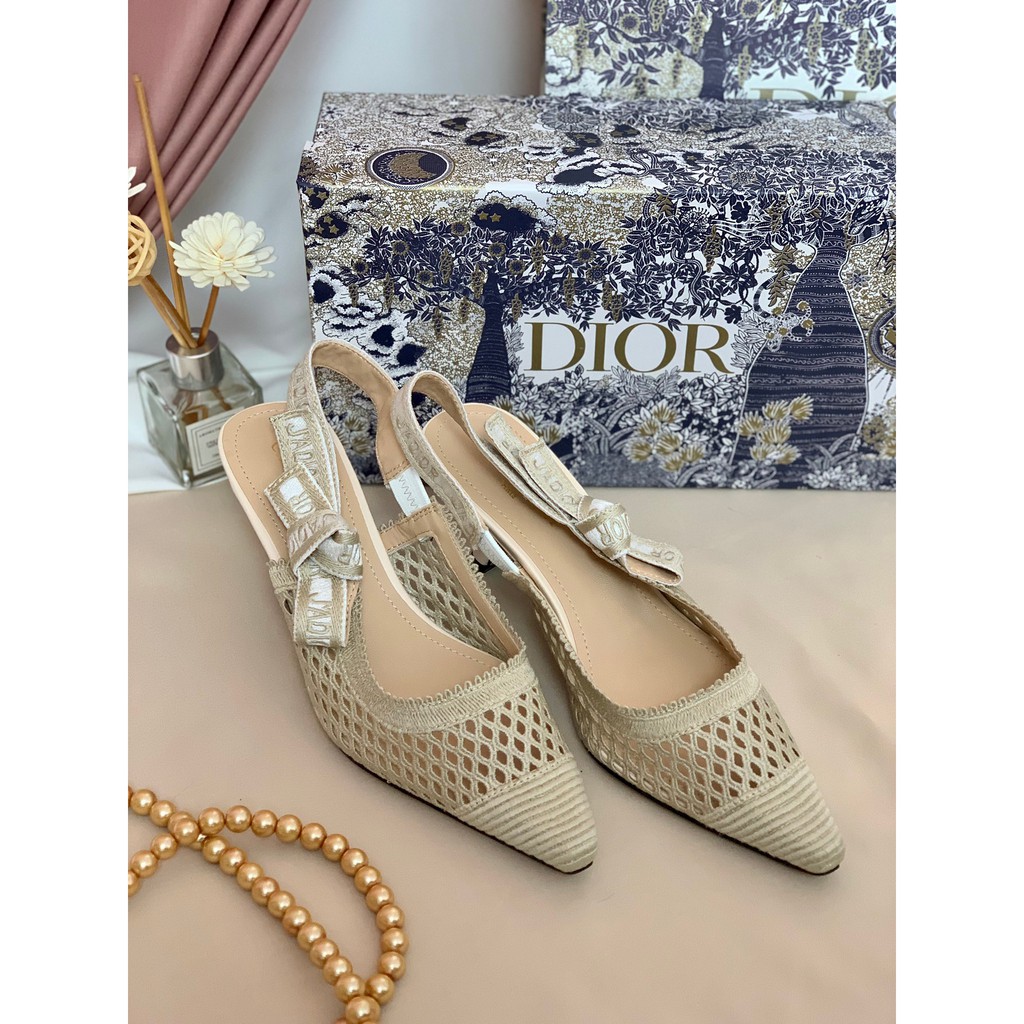 SEPATU WANITA DS016 SLINGBACK PUMPS PREMIUM IMPORT