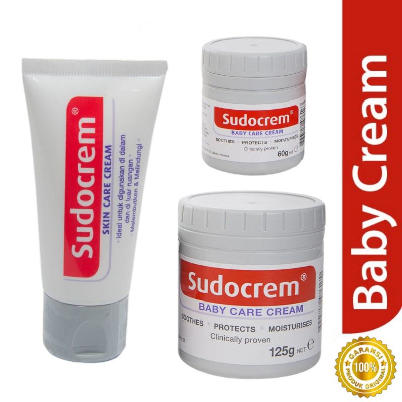 Sudocrem Baby Care Cream 30gr 60gr 125gr - Krim Bayi