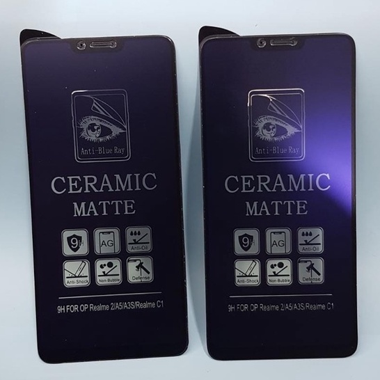 SCREEN PROTECTOR CERAMIC MATTE ANTI BLUE VIVO Y81 Y83 - FA