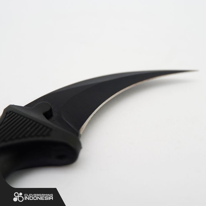 Premium Karambit Knife Black || CSGO Counter Strike Knife Case Pisau