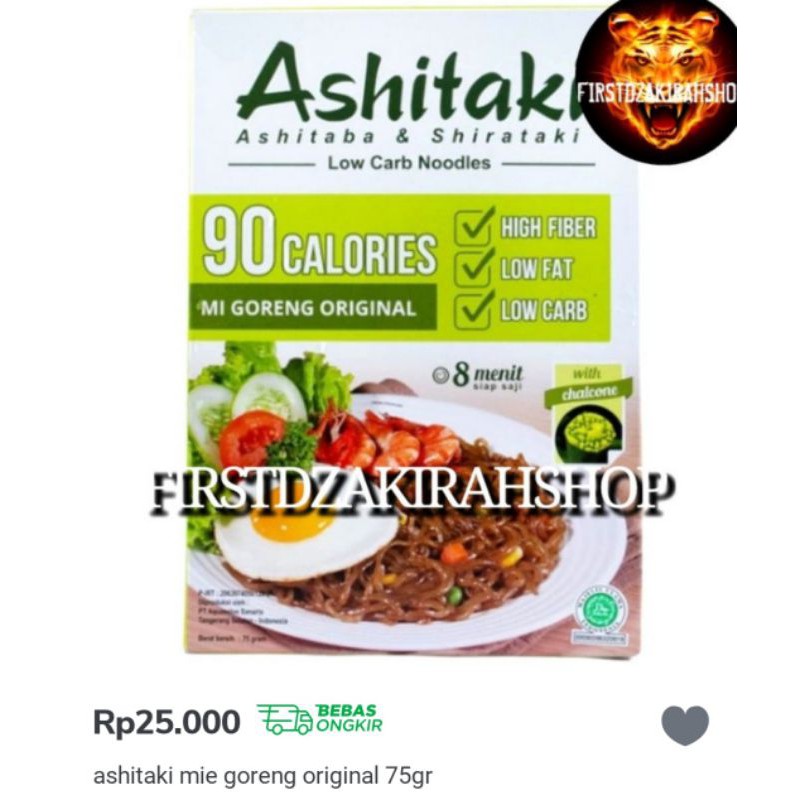 Ashitaki Mie Goreng Original 75gr
