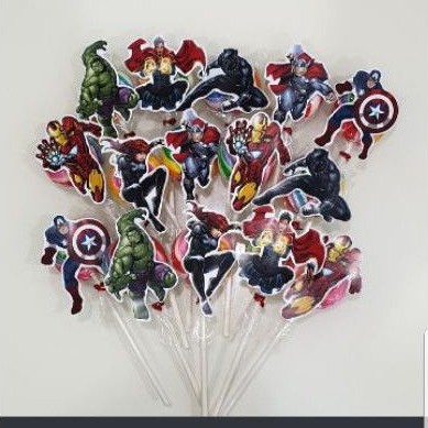 

Avengers Marvel Permen Lolipop isi 12pc Custom Lolipop