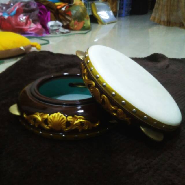 Alat Hadroh Terbang Ukir 2 Buah