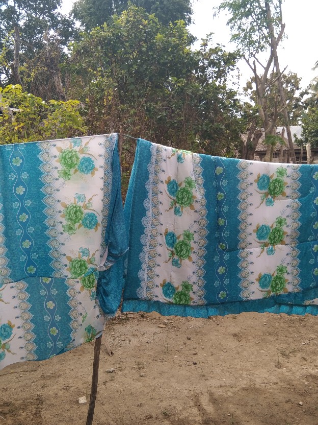 Bedcover Set + Sprei King Uk 180 X 200 Natasha Bedcover