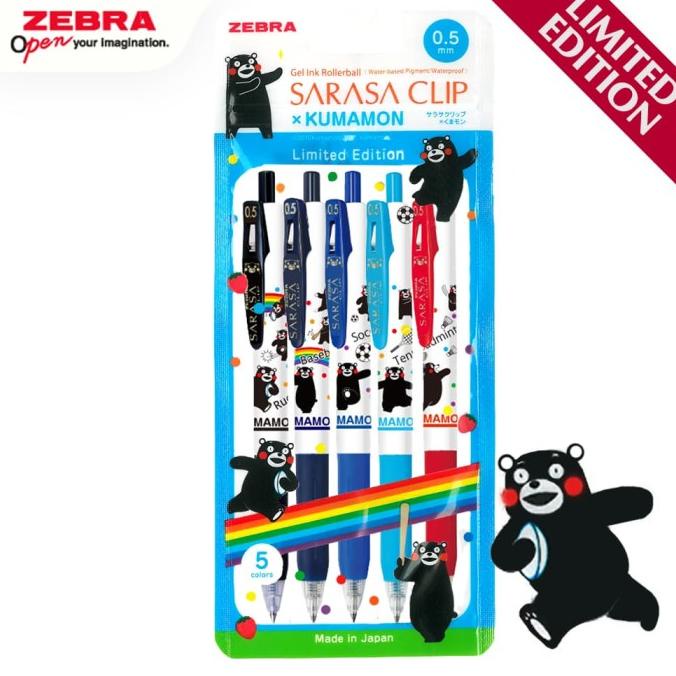 

ZEBRA SARASA KUMAMON SPORT 05 SET 5 ( ISI 5 PULPEN )