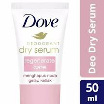 Dove Deodorant Dry Serum 50 ml Regenerate Care Collagen + Vitamin B3 Anti Bakteri