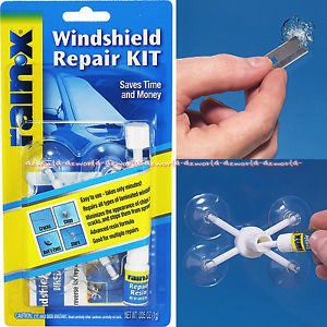 Rainox Windshield Repair Alat Memperbaiki Kaca Mobil Yang Retak Rain.X Rain ox Wind Shield