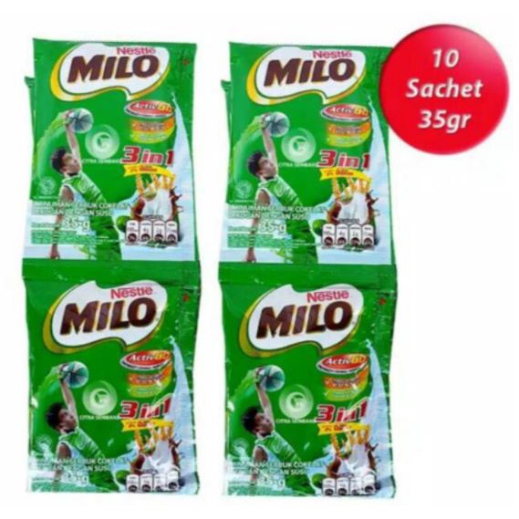 

Milo 3 in 1 Activ-Go Sachet @ 35 gr ( 1 renceng isi 10 pcs)