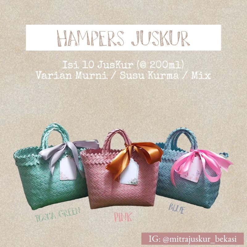 

Hampers Jus Kurma / Hampers Susu Kurma / Hampers Minuman