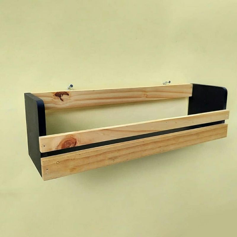 ambalan rak dinding kayu jati belanda