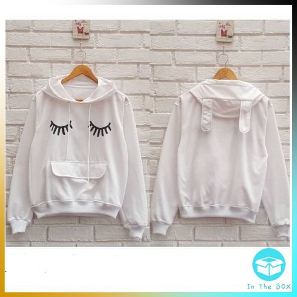 LARIS -       ITB Sweater Hoodie Wanita EYE POCKET Fleece